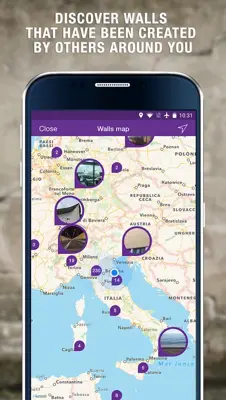 WallaMe android App screenshot 1